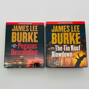 James Lee Burke Dave Robicheaux Audiobooks Pegasus Descending Tin Roof Blowdown